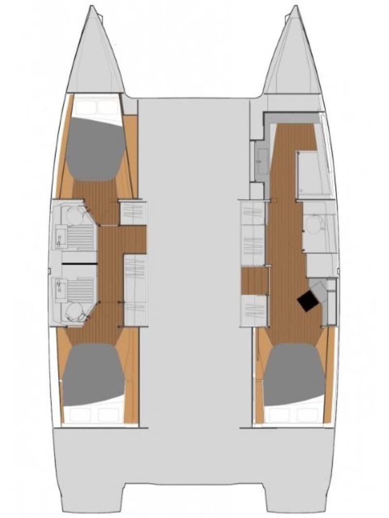 astrea 42 wayfinder abacos floorplan