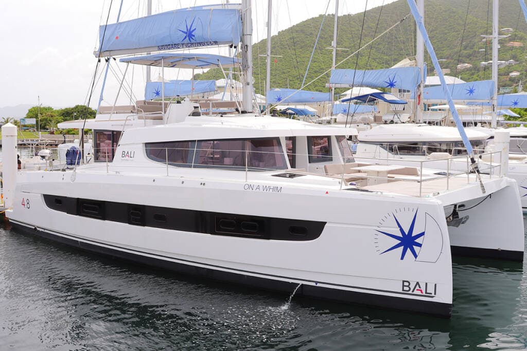 bali 48 on a whim bvi hero exterior