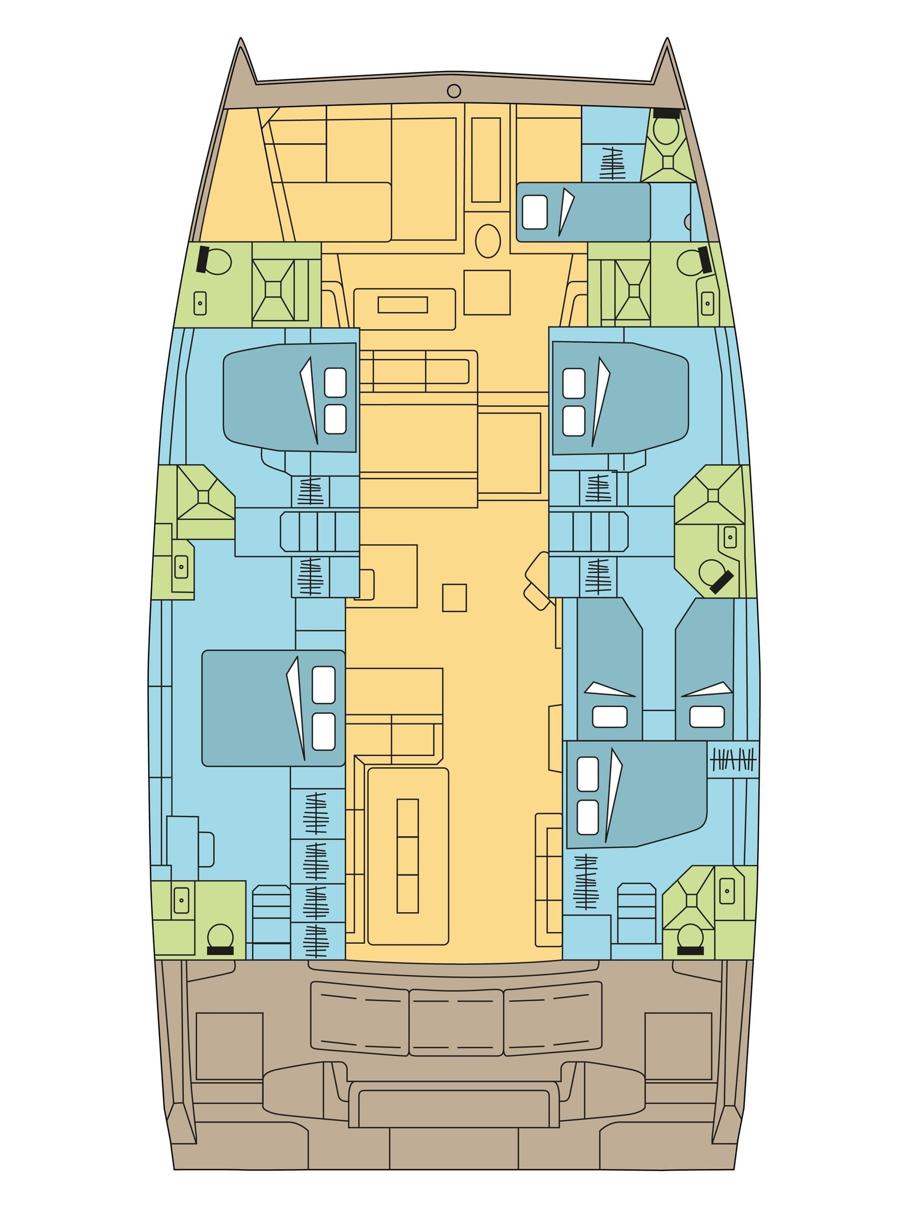 bali 54 tahiti floorplan