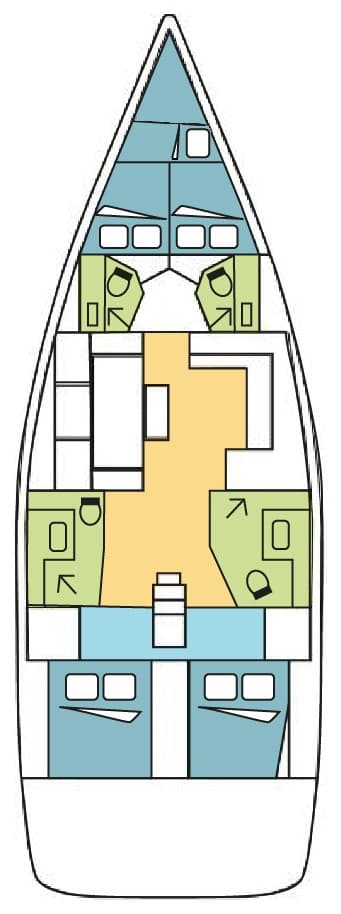 dufour 470 france floorplan