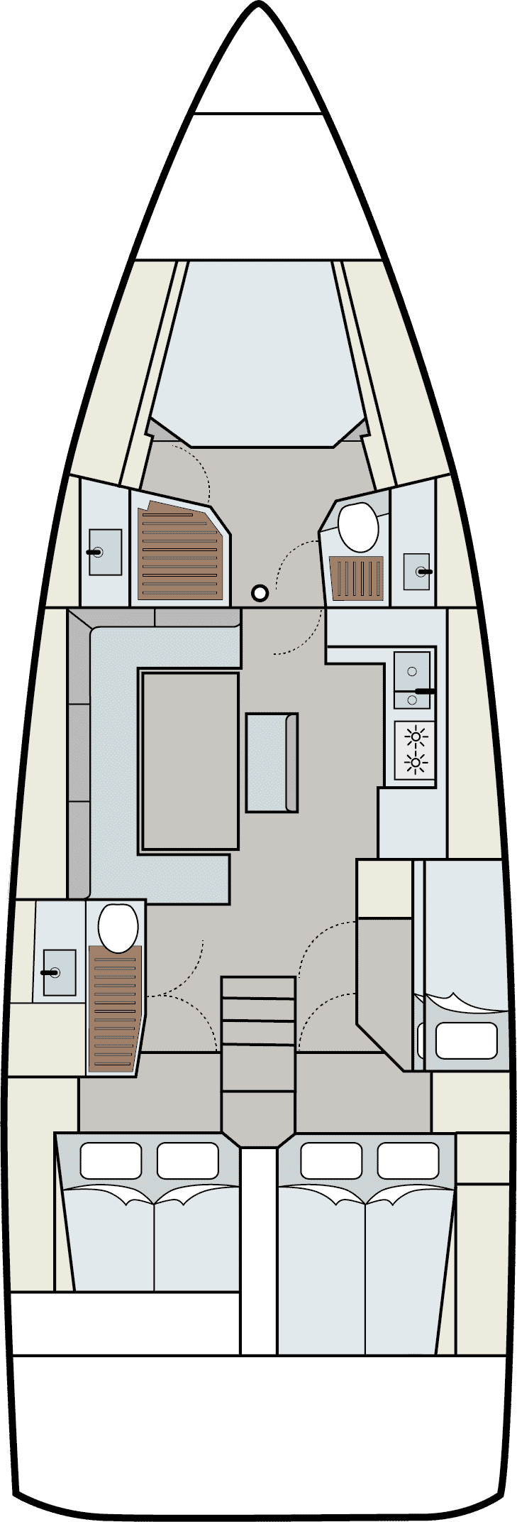 dufour 470 salacia usvi floorplan