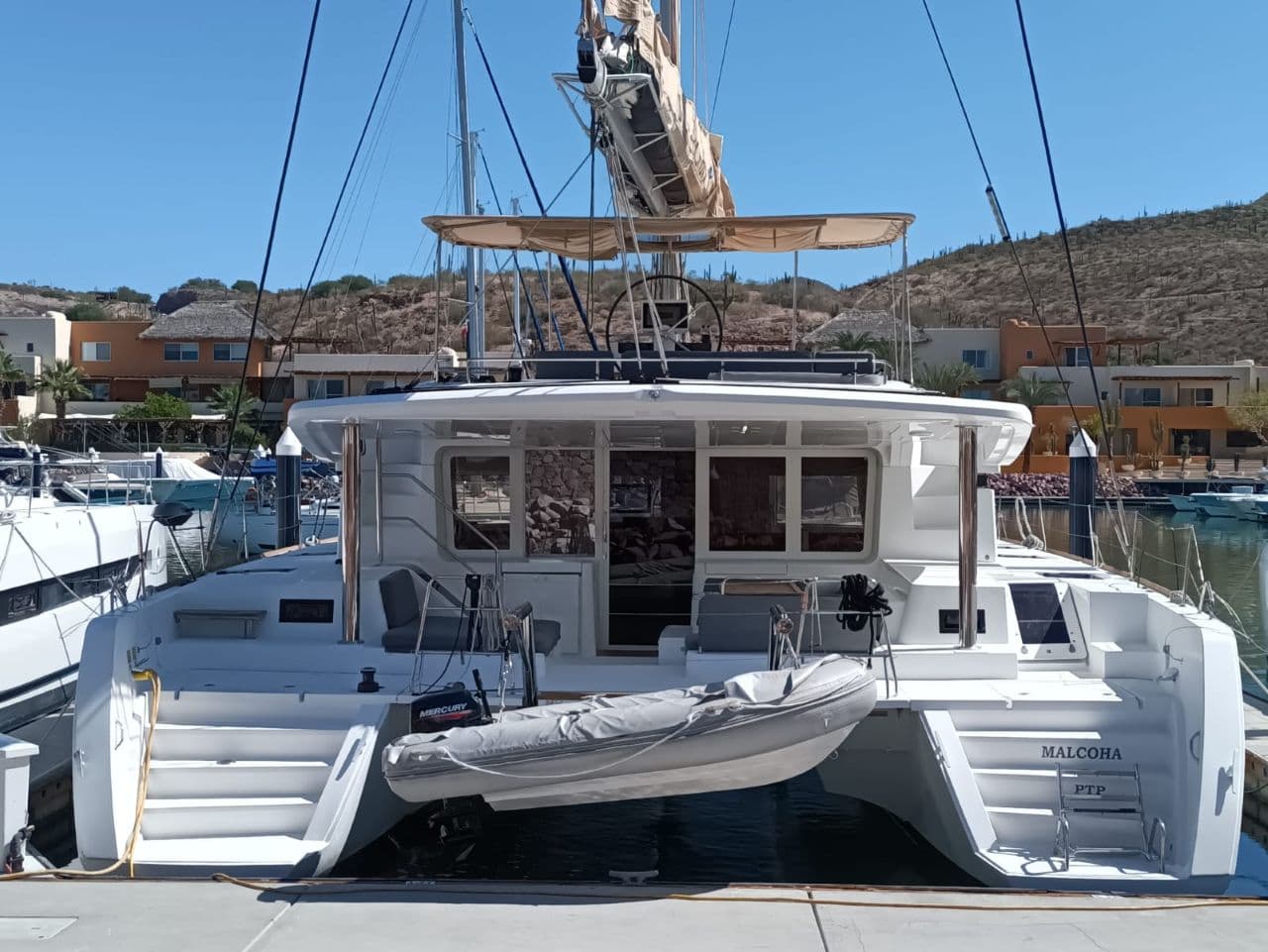 lagoon 52 f la paz hero exterior