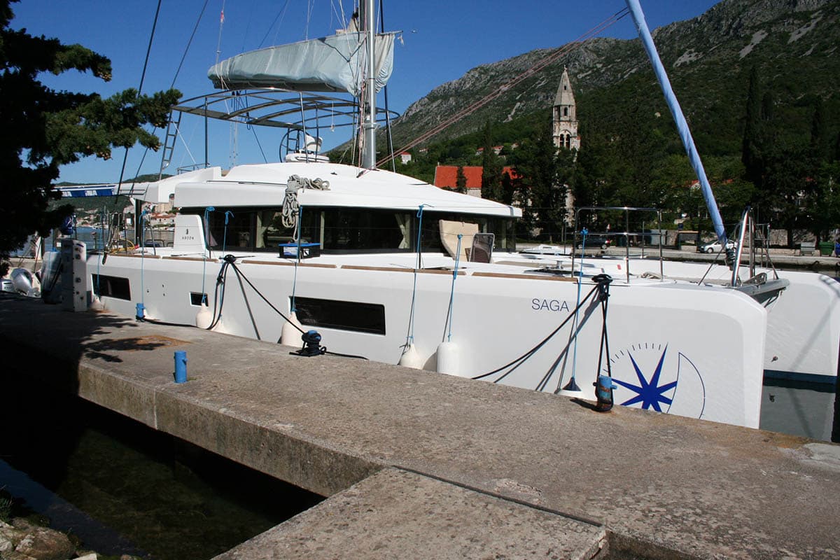 lagoon 52 f saga croatia hero exterior