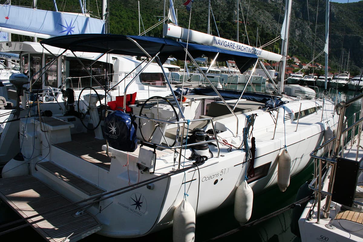 oceanis 51 1 amallo croatia hero exterior