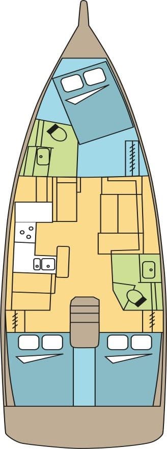 bvi sun odyssey 410 dyc floorplan