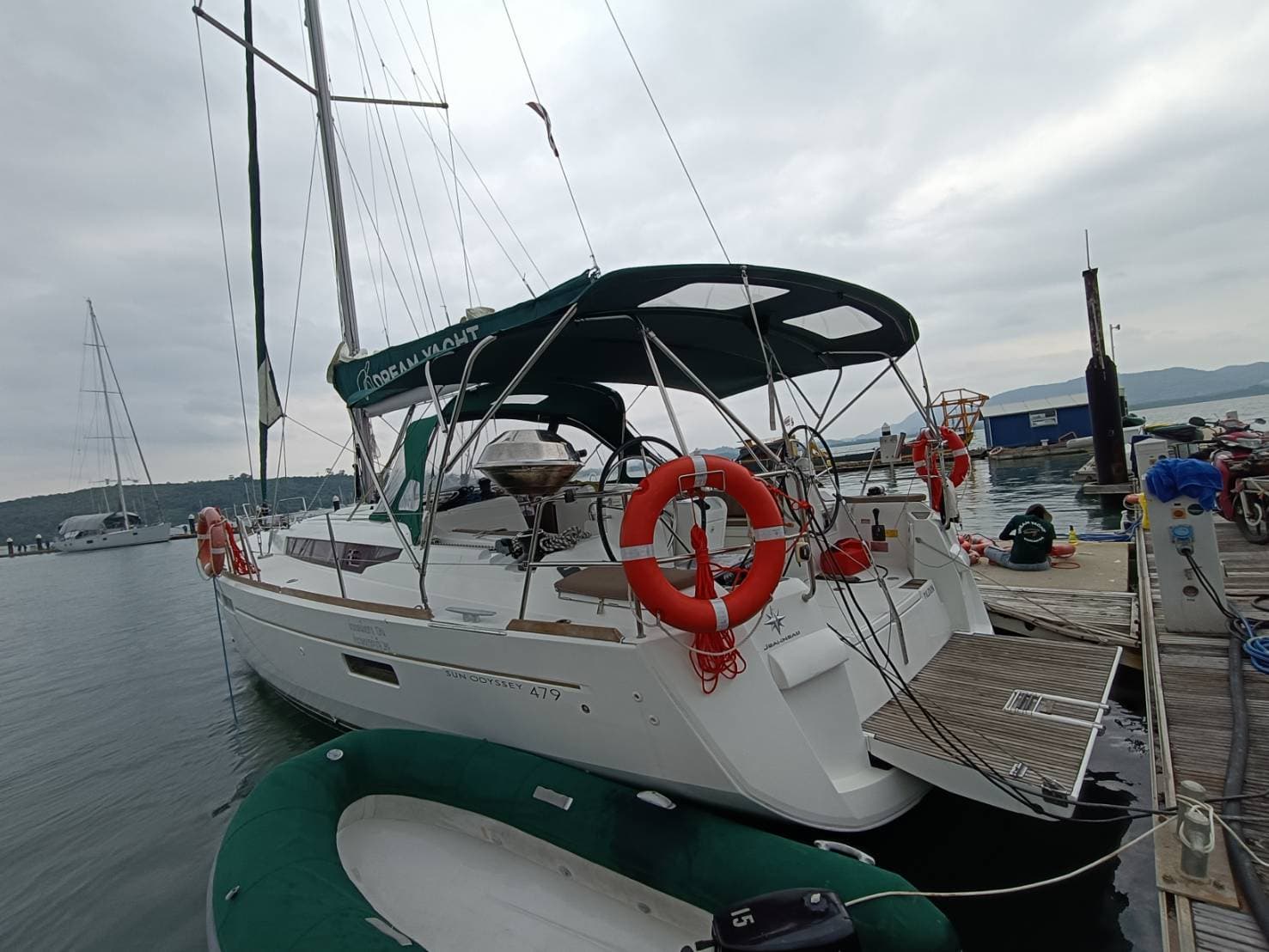 sun odyssey 479 thailand hero exterior